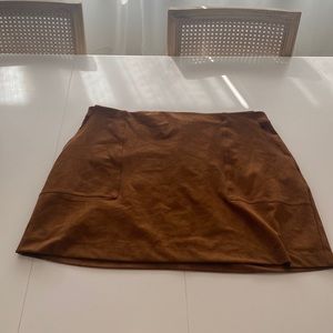 NWT Vegan Suede Banana Republic skirt